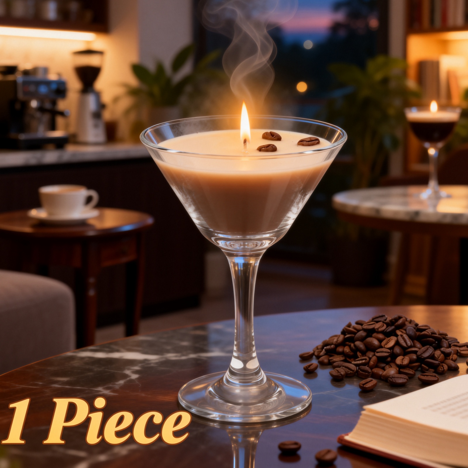 1Pc Scented Candles Espresso M - огляд і ціна Beeswax Taper Candle
