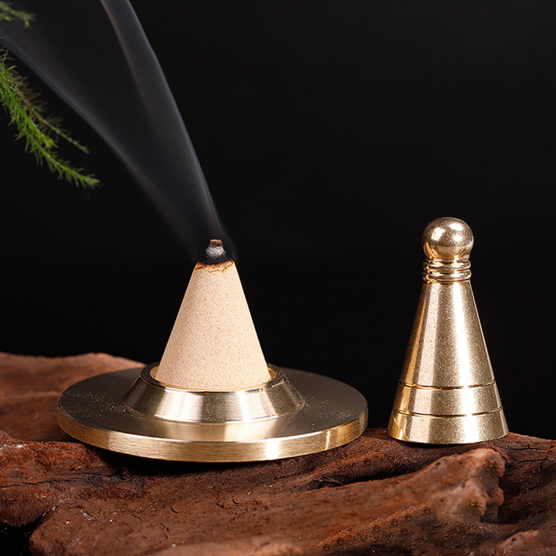 C Brass Tower Incense Mold Aga - огляд і ціна Incense Cone Holder