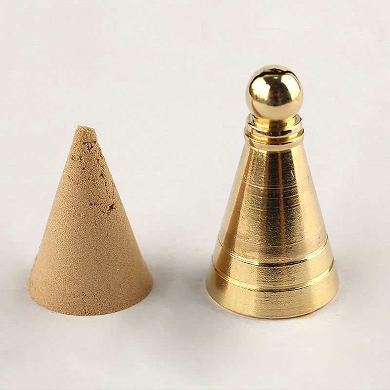 C Brass Tower Incense Mold Aga - огляд і ціна Incense Cone Holder