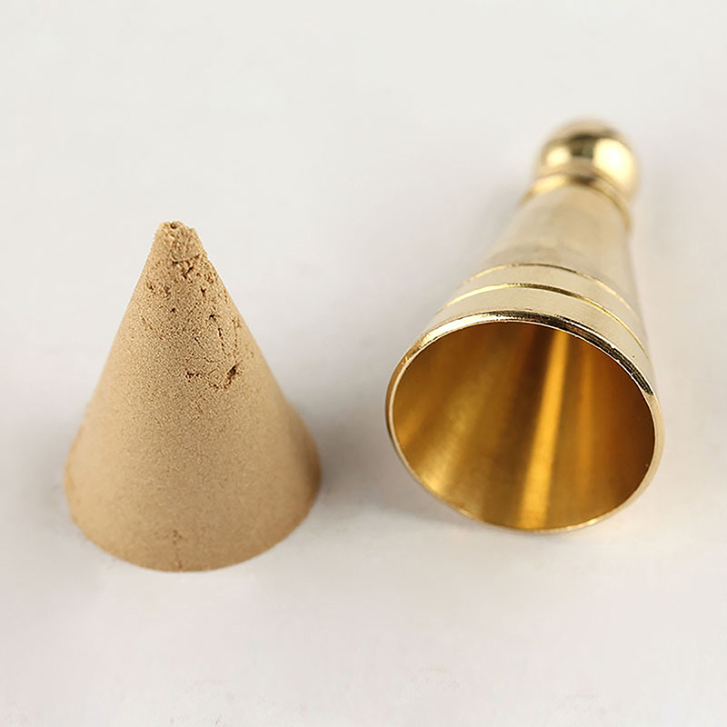 C Brass Tower Incense Mold Aga - огляд і ціна Incense Cone Holder